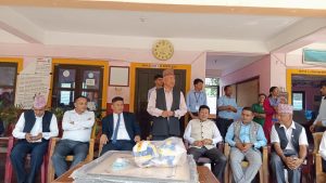 संविधान दिवसका अवसरमा बहिरा विद्यार्थीलाई खेलकुद सामग्री प्रदान
