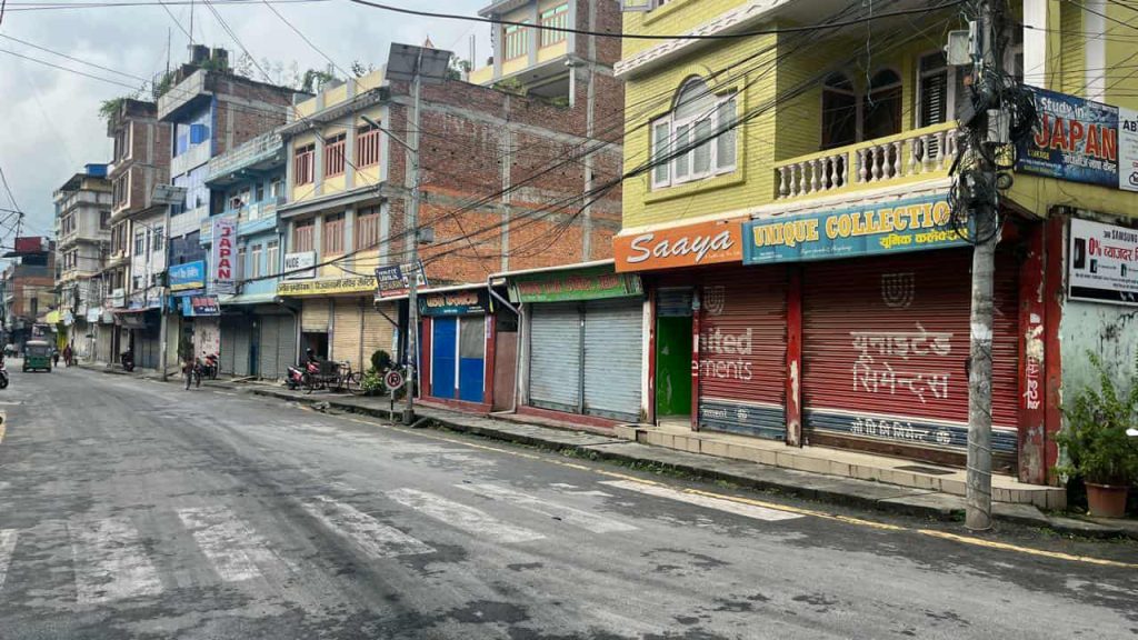 बागलुङमा लाग्यो कर्फ्यु