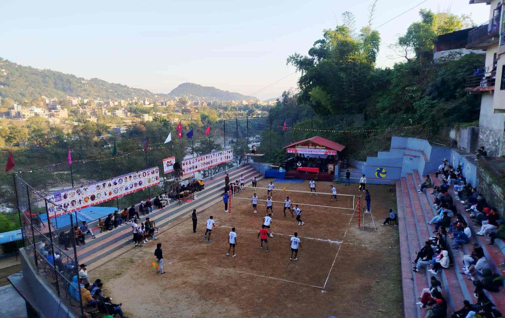 पोखरामा जारी महिला भलिबलको उपाधिका लागि बागलुङ र लामाचौर भिड्ने