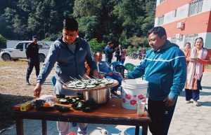 पौँदेलीले शुभसाइतमा न्वागी खाए