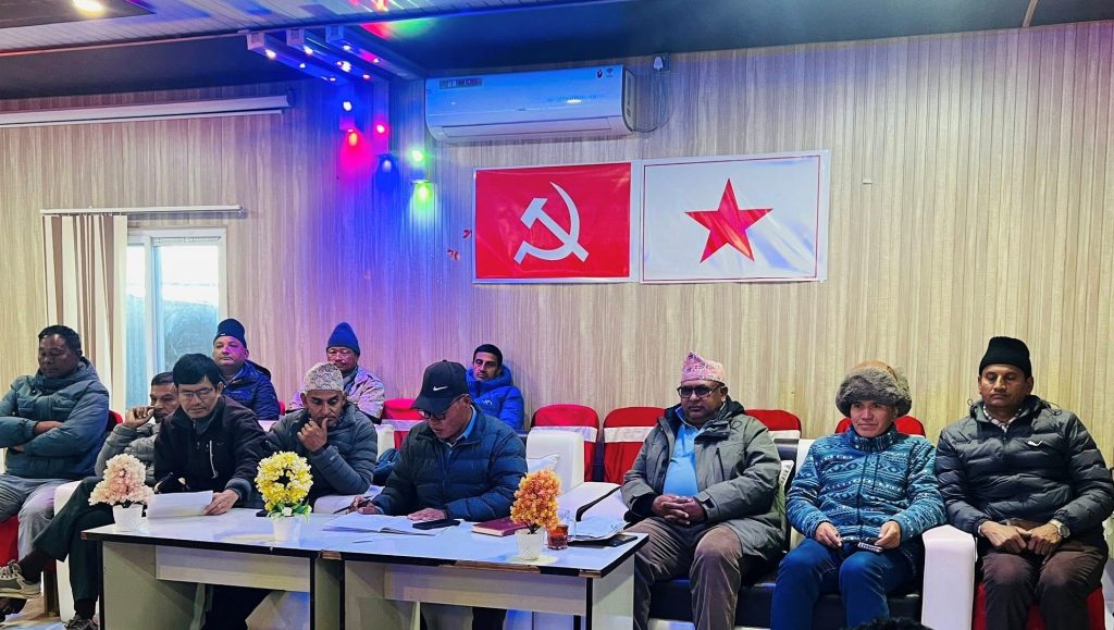 नेपाली कम्युनिष्ट पार्टी बागलुङले गर्यो उम्मेदवार सिफारिस