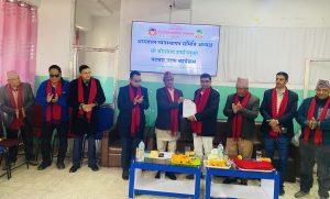 धवलागिरि अस्पतालका नवनियुक्त अध्यक्ष शर्मा गरे पदभार ग्रहण