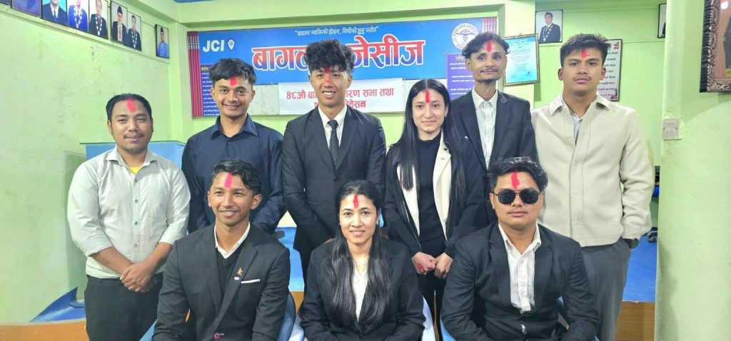 बागलुङ जेसीजको अध्यक्षमा श्रेष्ठ