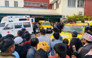 स्कुल भ्यान दुर्घटना हुँदा २३ विद्यार्थी घाइते, तीनको अवस्था गम्भीर