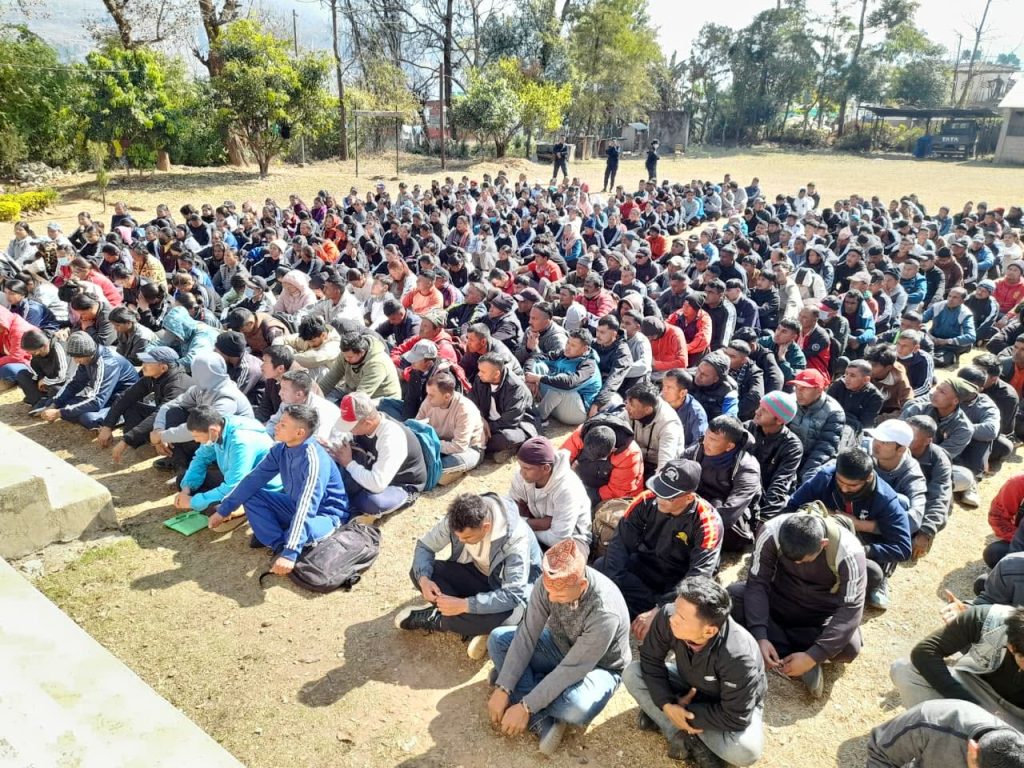 बागलुङमा निर्वाचन प्रहरीको तालिम सुरू