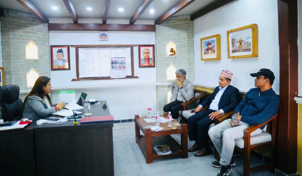 रासस र गण्डकीको प्रेस रजिष्ट्रारको कार्यालयबीच सहकार्यबारे छलफल