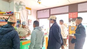 बागलुङको हटिया र बुर्तिबाङमा संयुक्त बजार अनुगमन