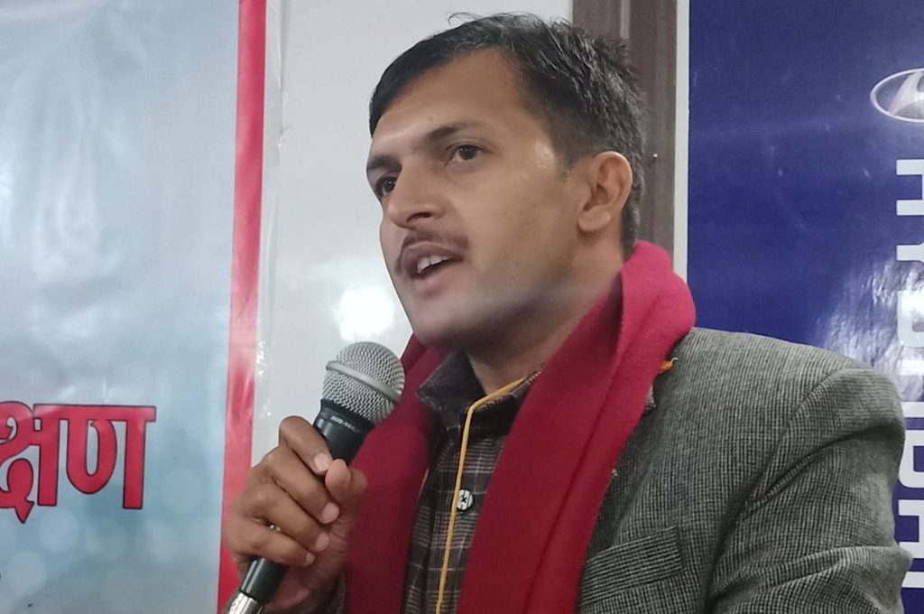 एमाले बागलुङ नगर अध्यक्ष शर्माद्वारा राजीनामा