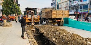 विद्युतीय तार भूमिगत आयोजना : तीनपटक म्याद थप्दा ६७ प्रतिशत काम