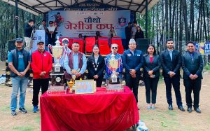 बागलुङमा चौथो जेसीज कप फुटबल प्रतियोगिता सुरू