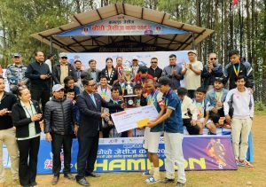 जेसीज कपको उपाधि गहते युवा क्लबलाई
