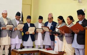 गण्डकीमा मन्त्रिपरिषद् पुनर्गठन, मन्त्रीहरुले लिए सपथ