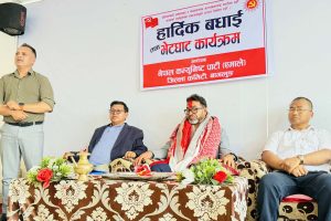 बागलुङको विकासका लागि हरसम्भव प्रयास गर्नेछु – मन्त्री नेपाली