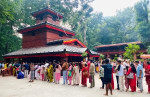 कालिका मन्दिरको तीन महिनाको आम्दानी एक करोड ३८ लाख