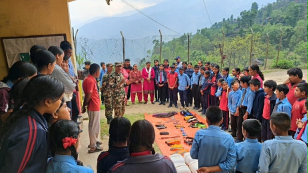 गलकोटको जनहित माविमा विपद् प्रतिकार्य सचेतना कार्यक्रम सम्पन्न