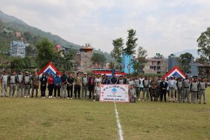 नेपाली सेनाद्वारा बागलुङमा ‘बाहिनीपति ट्रफी’ आयोजना