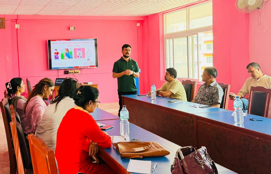 प्रजनन रुग्णता सम्बन्धी अन्तरक्रिया सम्पन्न
