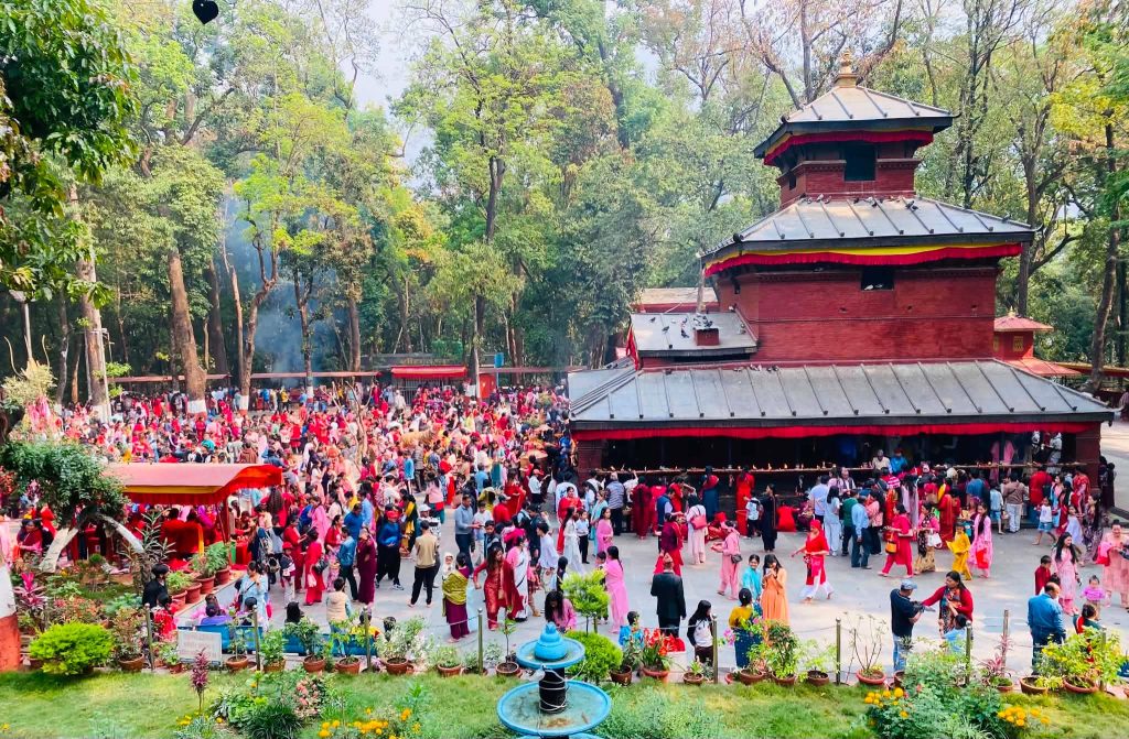 कालिका मन्दिरको वैशाख महिनाको आम्दानी ६१ लाख