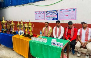 बागलुङमा तेस्रो आदर्श कप फुटबल हुँदै
