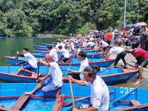 फेवाले जित्यो बेगनास डुंगा दौडको उपाधि