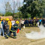 पोखरामा आगलागीजन्य विपद् उद्धार अभ्यास